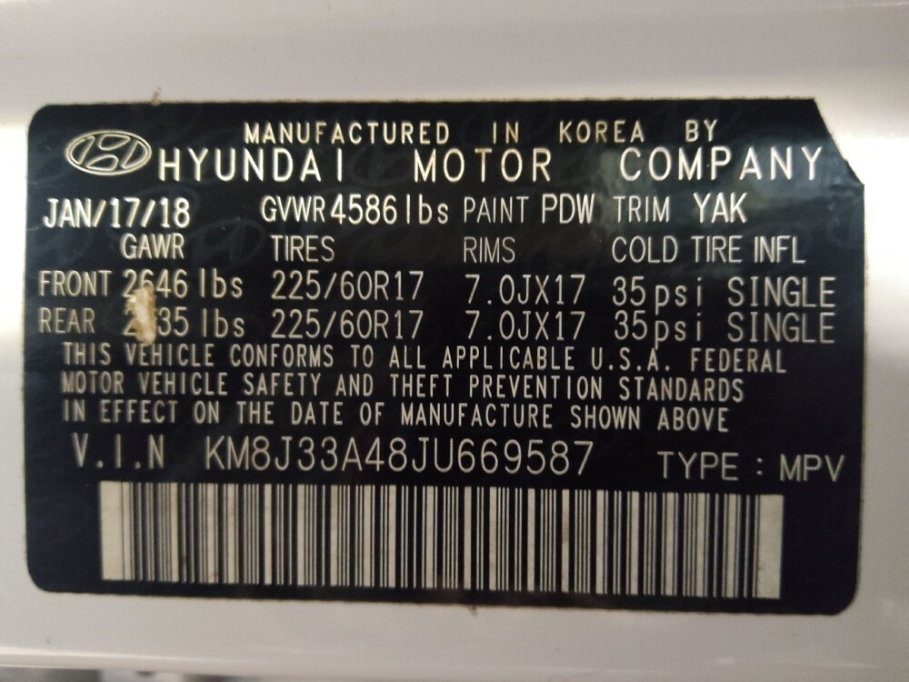 2018 Hyundai Tucson in Ocala, FL 34471 - 18111843 33