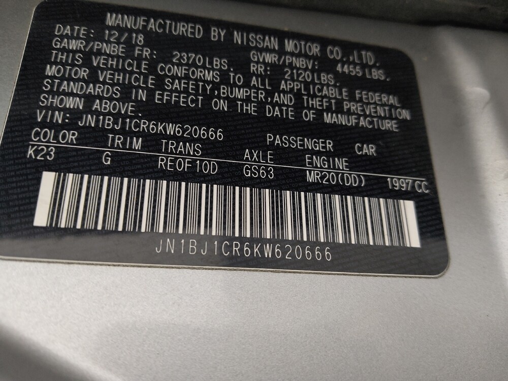 2019 Nissan Rogue Sport in St. Louis, MO 63136 - 18111844 33