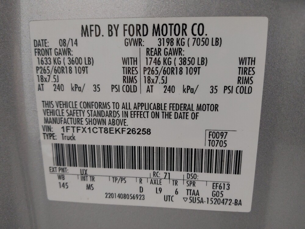 2014 Ford F150 in Lakewood, CO 80215 - 18111847 33