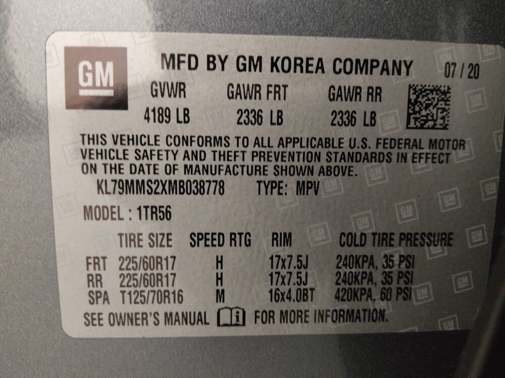 2021 Chevrolet TrailBlazer in Jacksonville, FL 32210 - 18111848 33