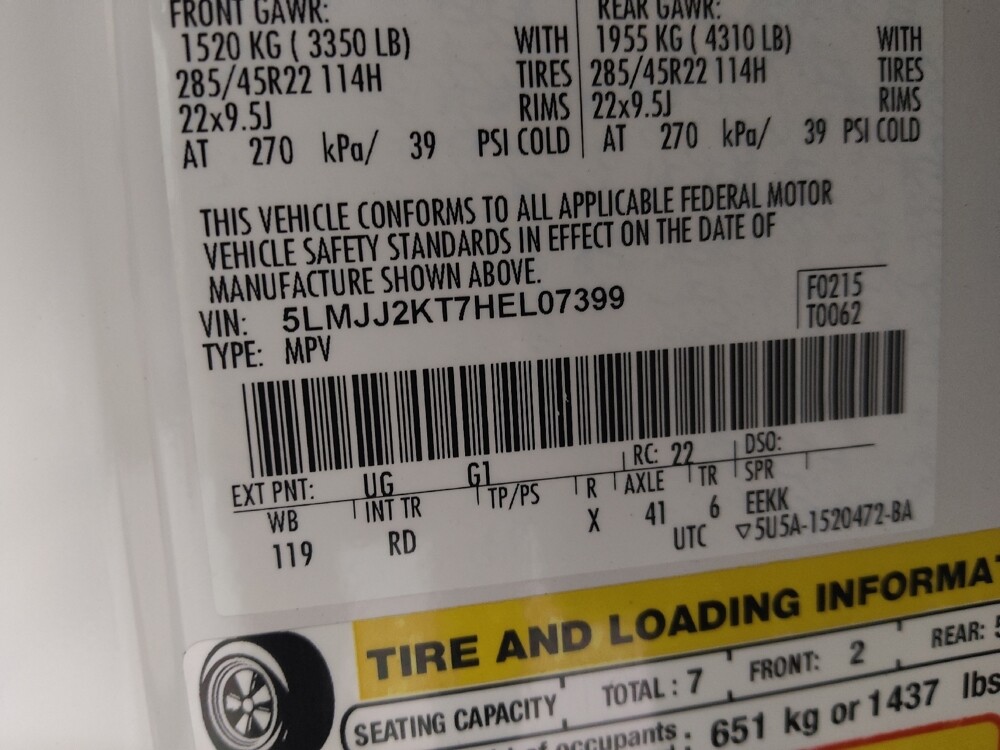 2017 Lincoln Navigator in Macon, GA 31210 - 18111862 33