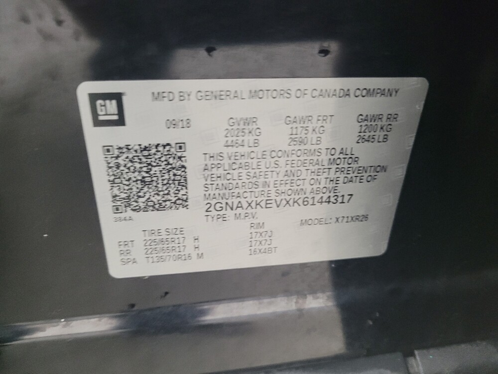 2019 Chevrolet Equinox in Memphis, TN 38128 - 18111863 33