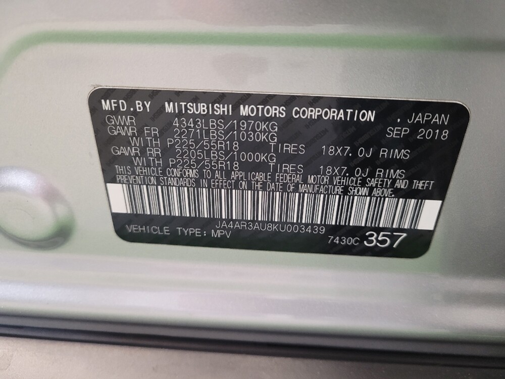 2019 Mitsubishi Outlander Sport in Miamisburg, OH 45342 - 18111890 33