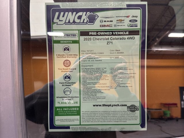2020 Chevrolet Colorado in Burlington, WI 53105 - 18111945 39