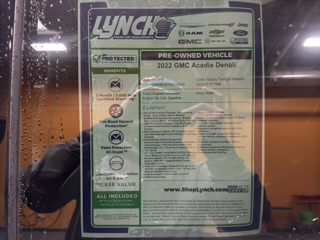 2022 GMC Acadia in Burlington, WI 53105 - 18111946 45