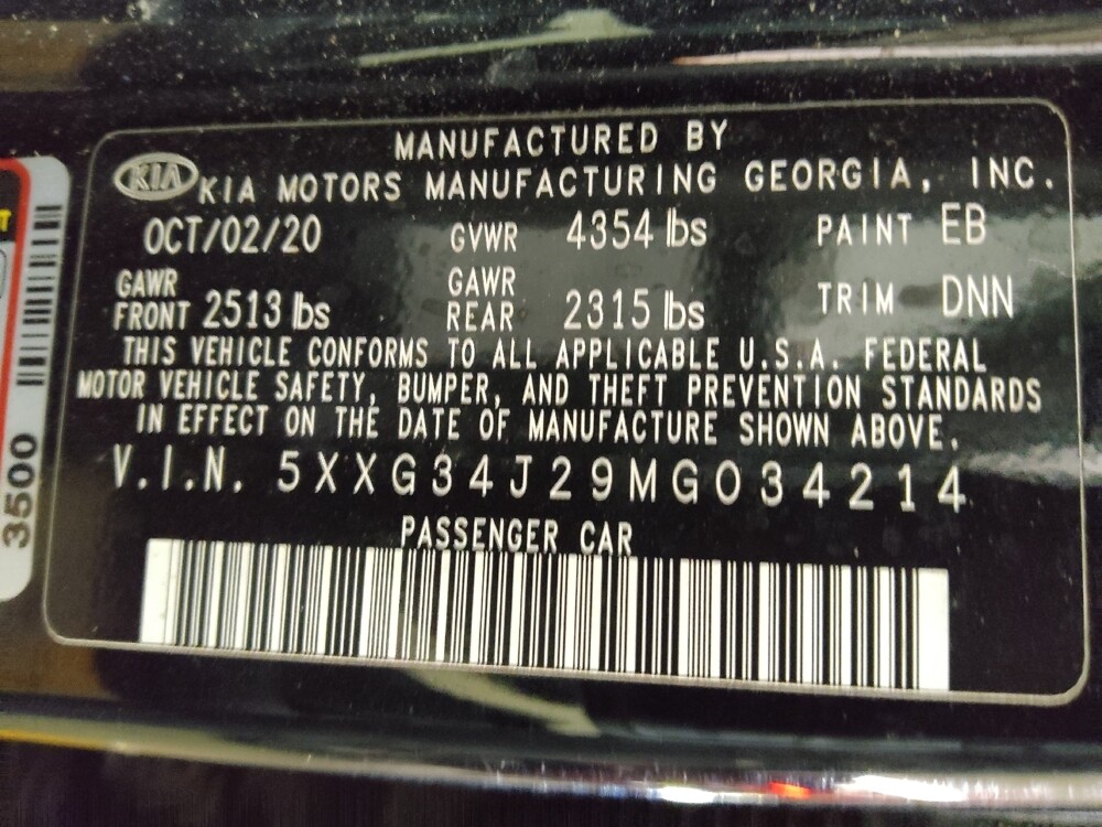 2021 Kia K5 in Augusta, GA 30907 - 18111987 33