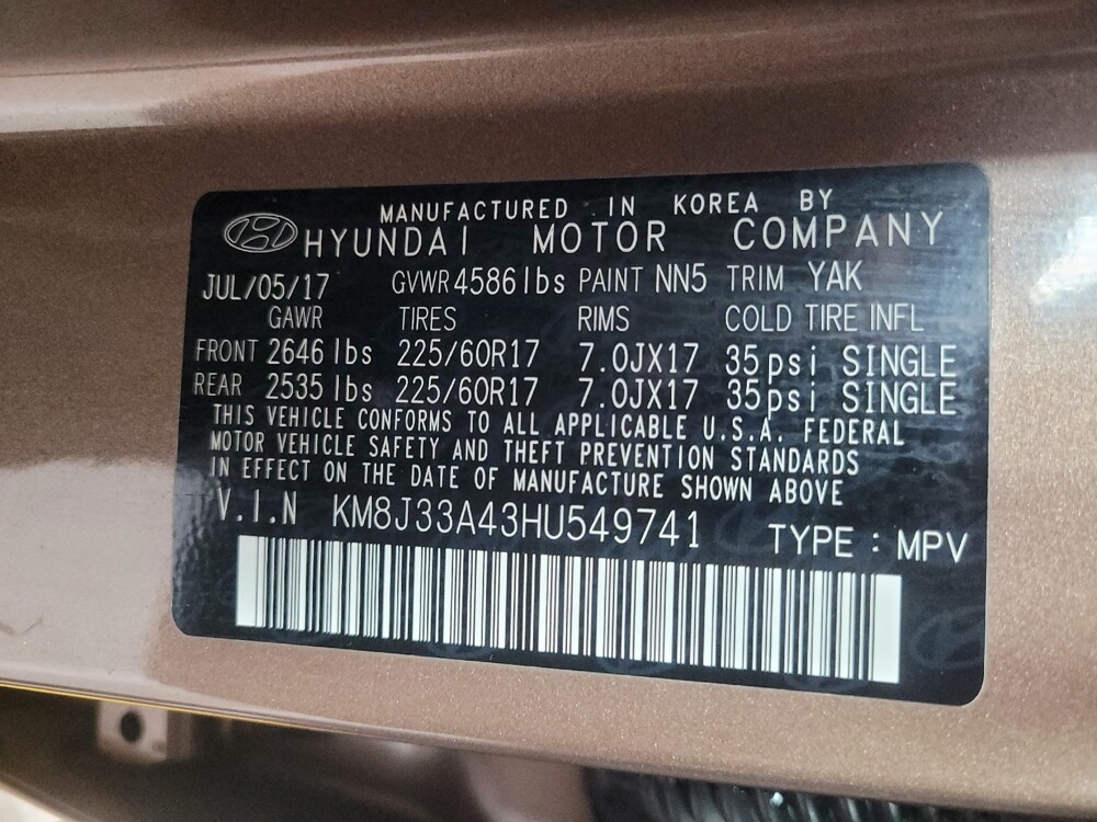 2017 Hyundai Tucson in Pelham, AL 35124 - 18111995 33