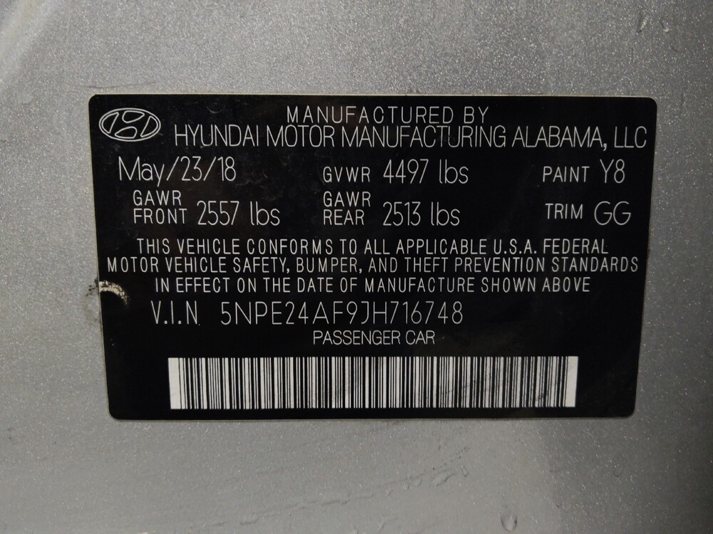 2018 Hyundai Sonata in Albuquerque, NM 87113 - 18111998 33