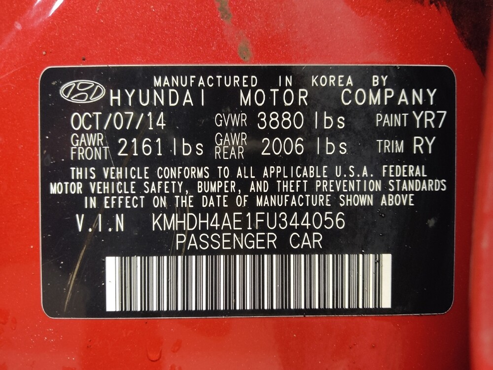 2015 Hyundai Elantra in Tallahassee, FL 32304 - 18112002 33