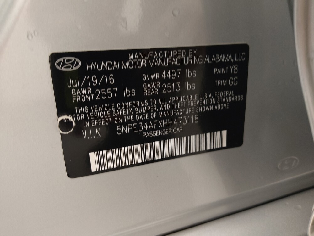 2017 Hyundai Sonata in Tallahassee, FL 32304 - 18112006 33