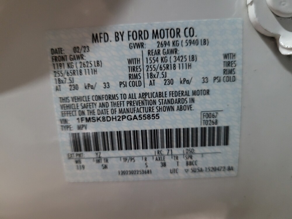 2023 Ford Explorer in New Castle, DE 19720 - 18112031 33