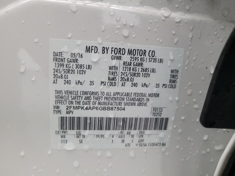 2016 Ford Edge in Antioch, TN 37013 - 18112033 33