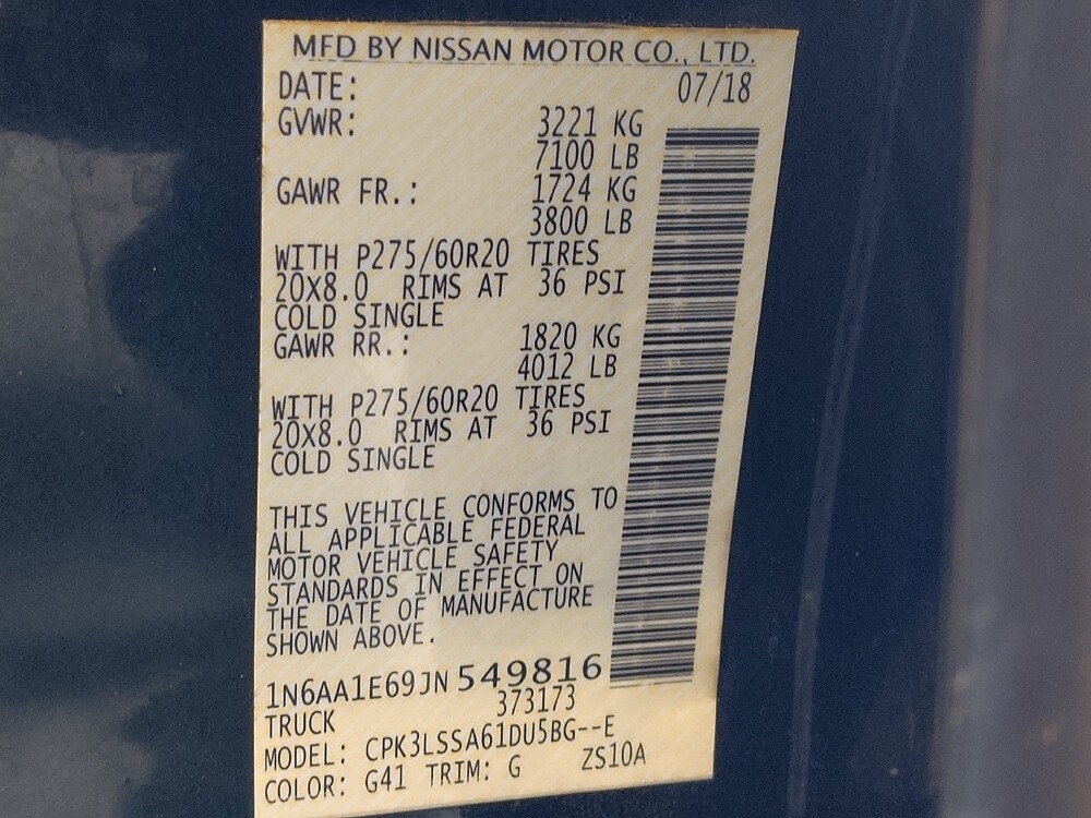 2018 Nissan Titan in Round Rock, TX 78664 - 18112038 33