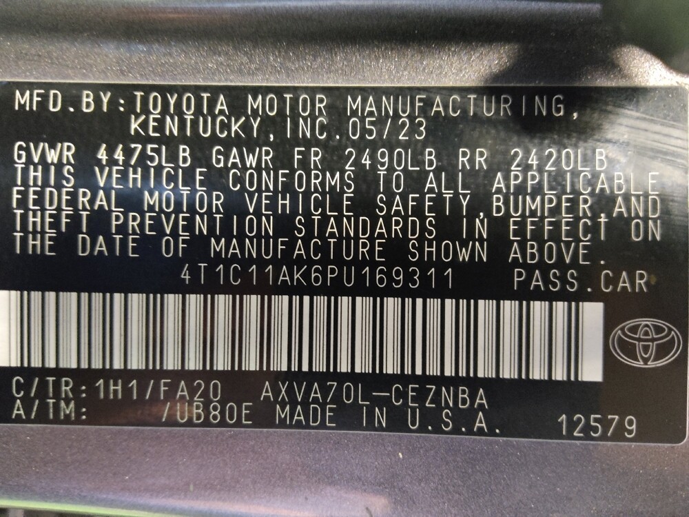 2023 Toyota Camry in Tyler, TX 75701 - 18112041 33