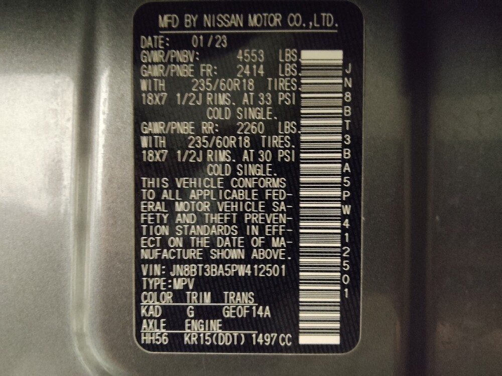 2023 Nissan Rogue in Tyler, TX 75701 - 18112043 33