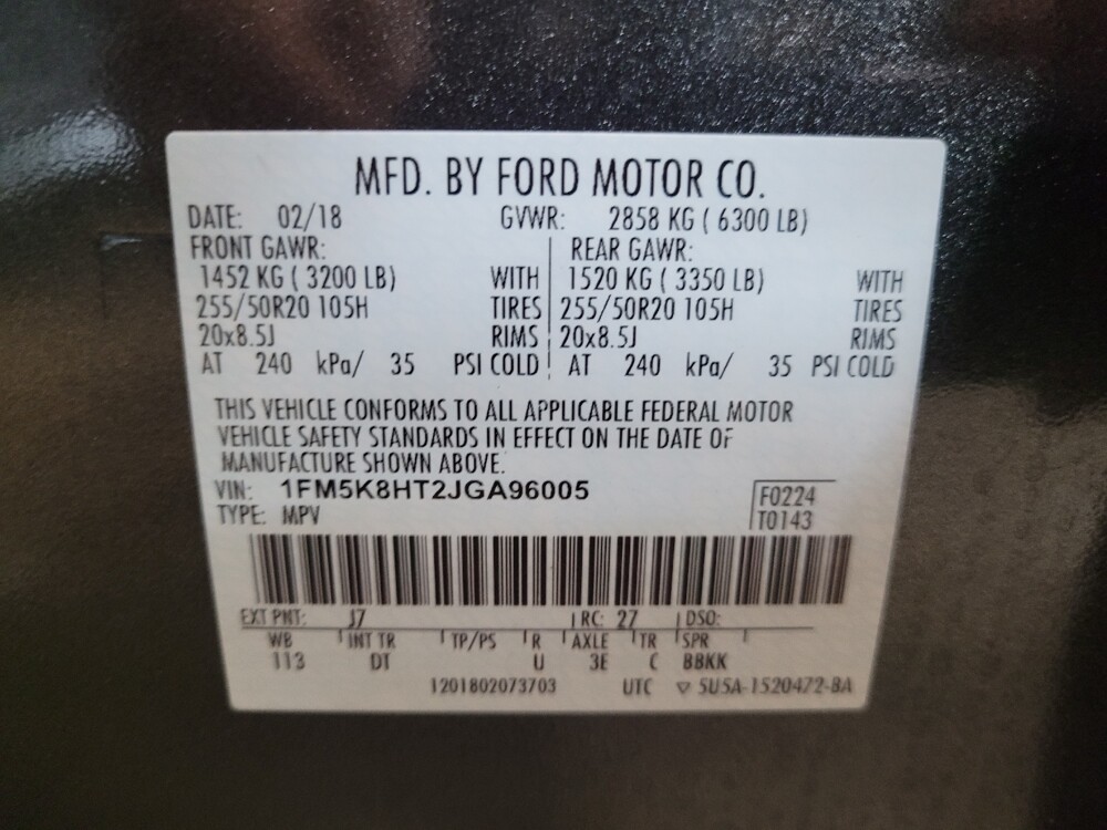 2018 Ford Explorer in New Castle, DE 19720 - 18112069 33