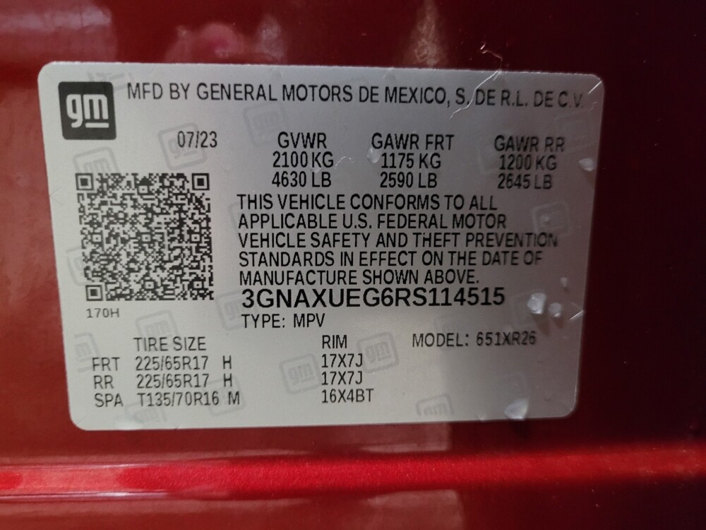 2024 Chevrolet Equinox in New Castle, DE 19720 - 18112078 33