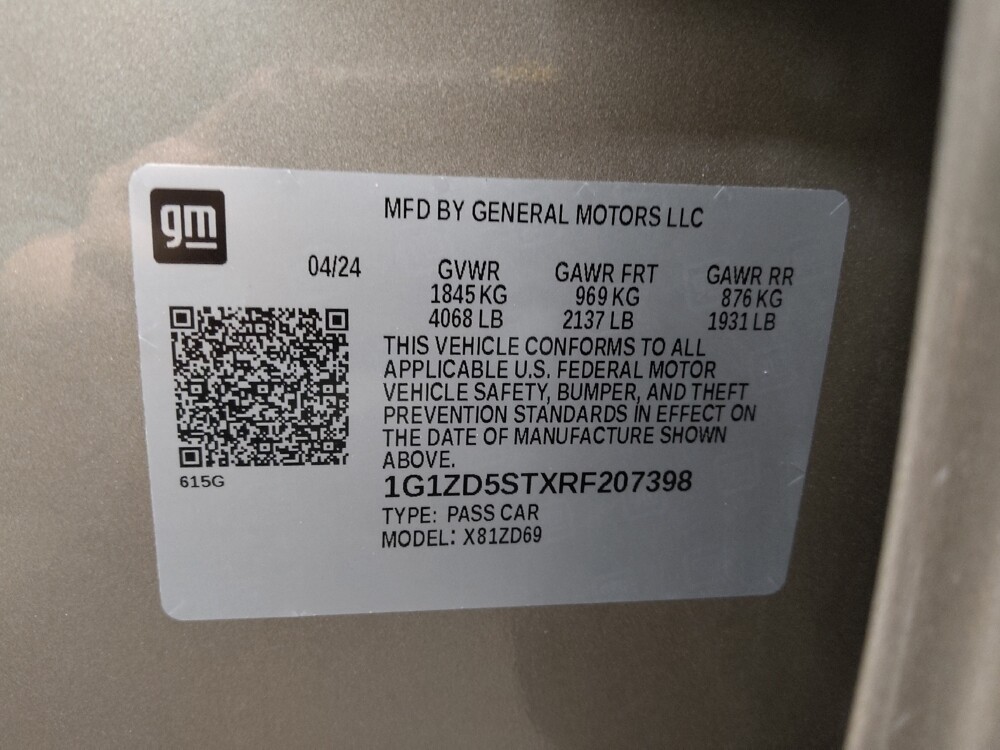 2024 Chevrolet Malibu in Cincinnati, OH 45255 - 18112083 33