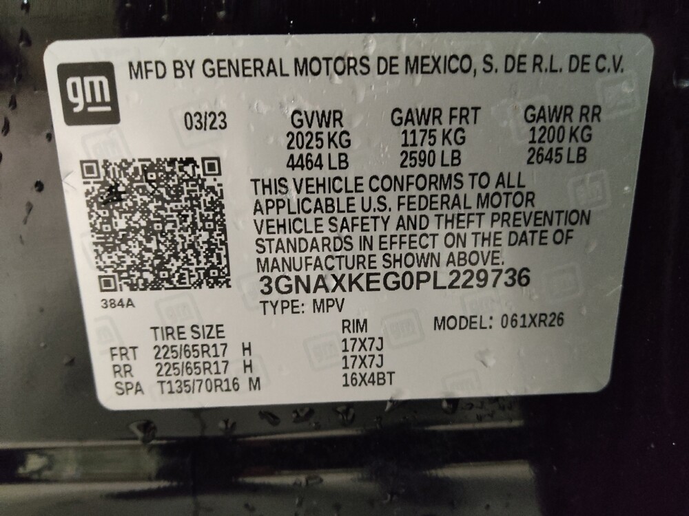 2023 Chevrolet Equinox in Stone Mountain, GA 30083 - 18112088 33