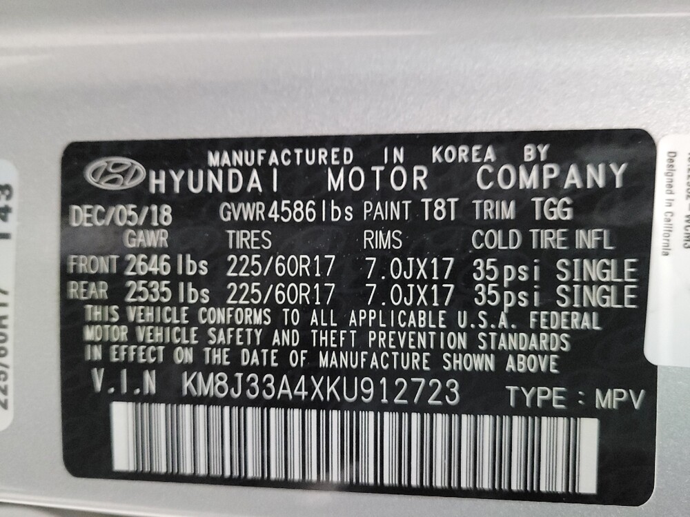 2019 Hyundai Tucson in Riverside, CA 92504 - 18112093 33