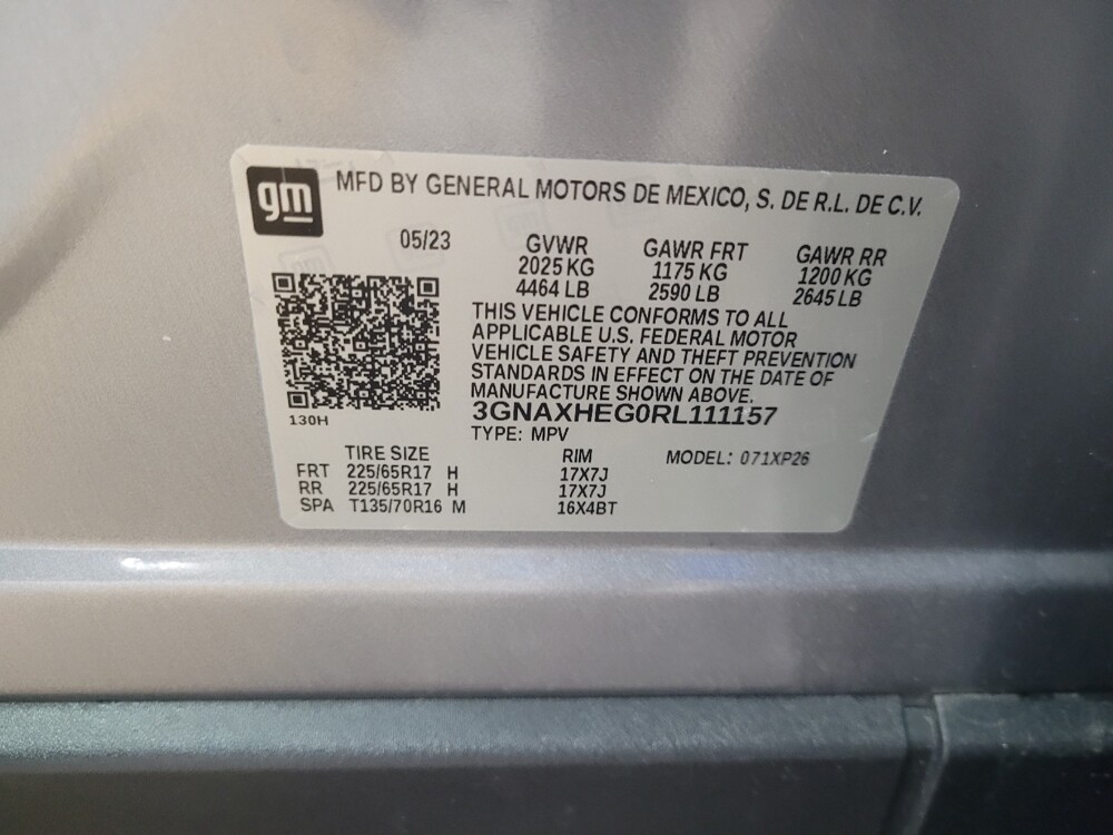 2024 Chevrolet Equinox in Union City, GA 30291 - 18112109 33