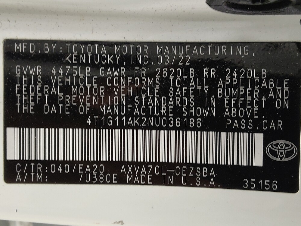 2022 Toyota Camry in Metairie, LA 70006 - 18112124 33