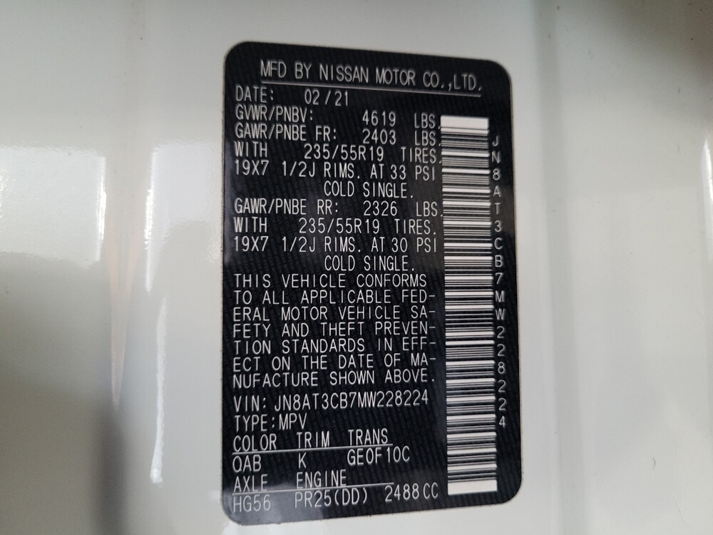 2021 Nissan Rogue in Downey, CA 90241 - 18112125 33