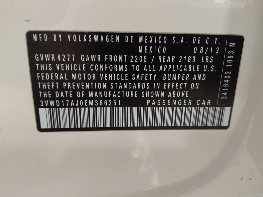 2014 Volkswagen Jetta in Sanford, FL 32773 - 18112163 33