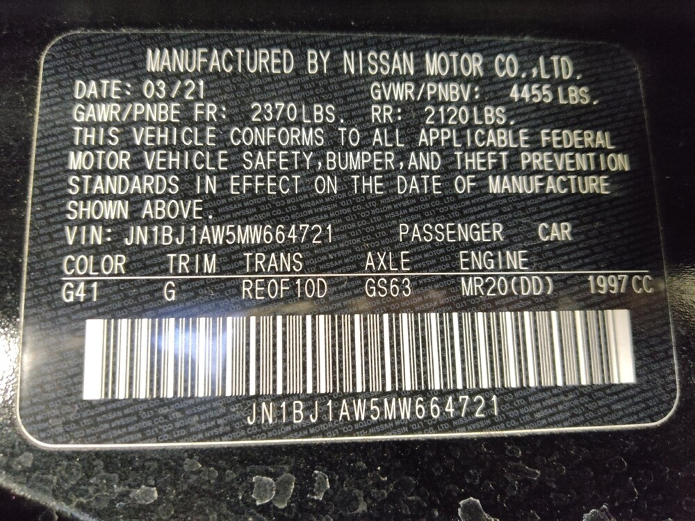 2021 Nissan Rogue Sport in Pelham, AL 35124 - 18112169 33