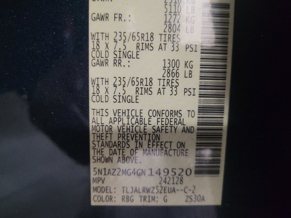 2016 Nissan Murano in Birmingham, AL 35215 - 18112173 33