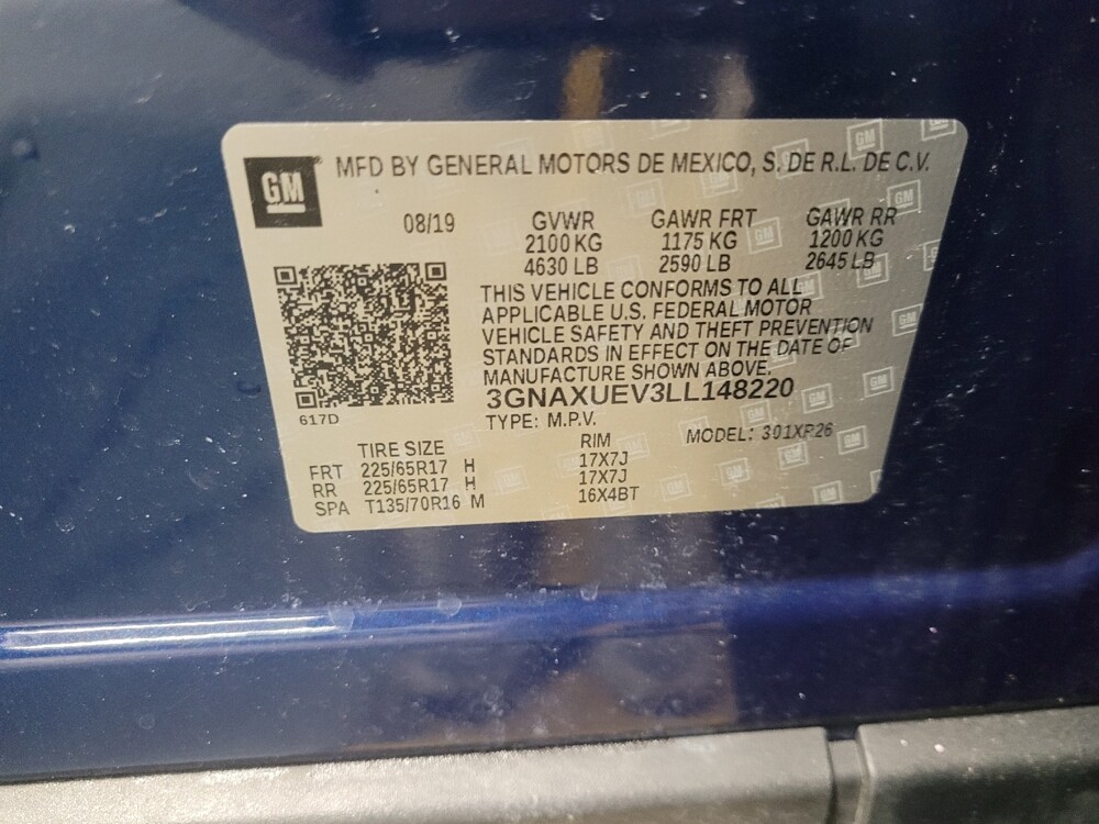 2020 Chevrolet Equinox in Stone Mountain, GA 30083 - 18112177 33