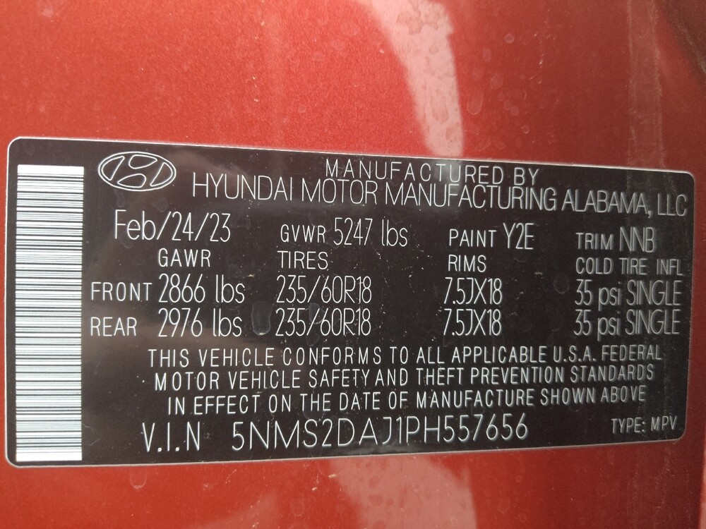 2023 Hyundai Santa Fe in Houston, TX 77034 - 18112186 33