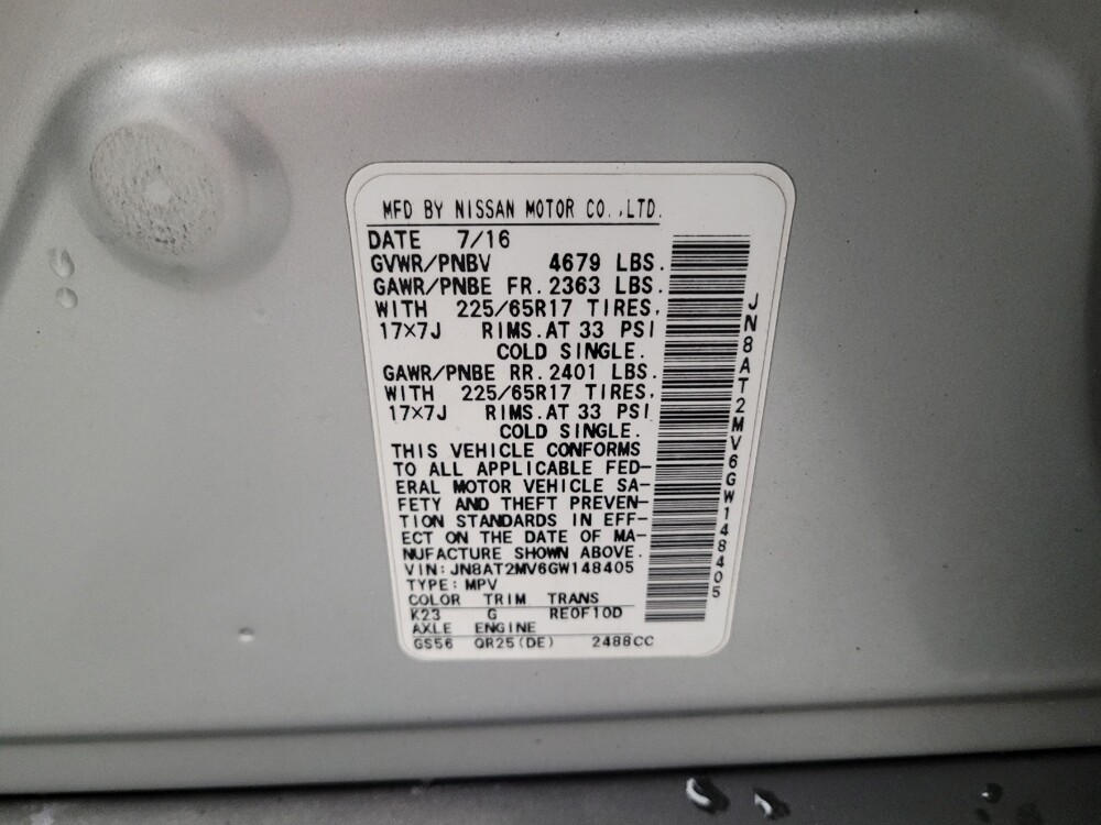 2016 Nissan Rogue in Torrance, CA 90504 - 18112201 33