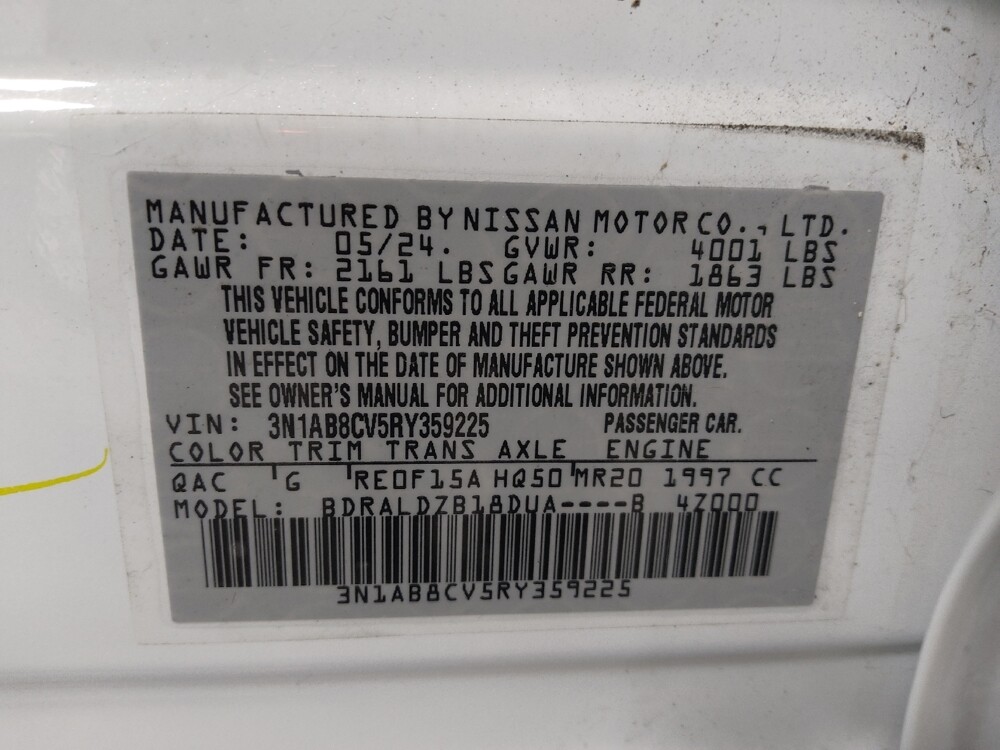 2024 Nissan Sentra in Jackson, MS 39211 - 18112210 33