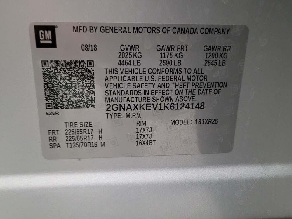 2019 Chevrolet Equinox in Downey, CA 90241 - 18112212 33