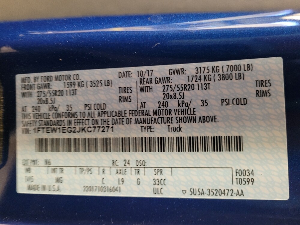 2018 Ford F150 in Orlando, FL 32808 - 18112219 33