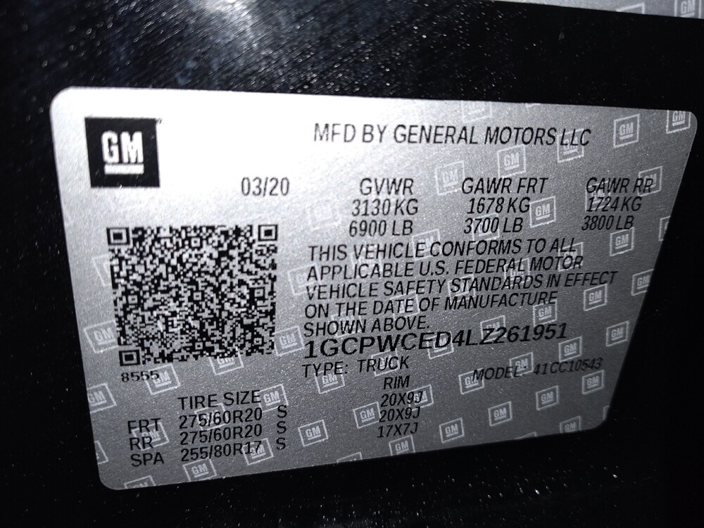 2020 Chevrolet Silverado 1500 in Hialeah, FL 33014 - 18112221 33