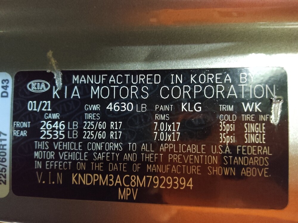 2021 Kia Sportage in Greenville, NC 27834 - 18112222 33