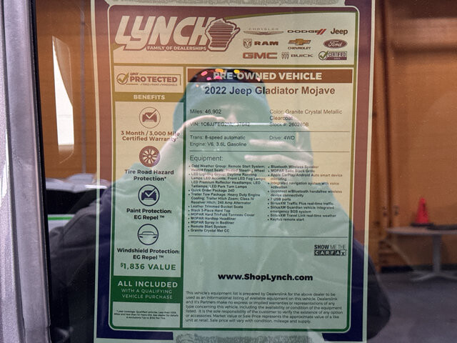 2022 Jeep Gladiator in Burlington, WI 53105 - 18112250 37