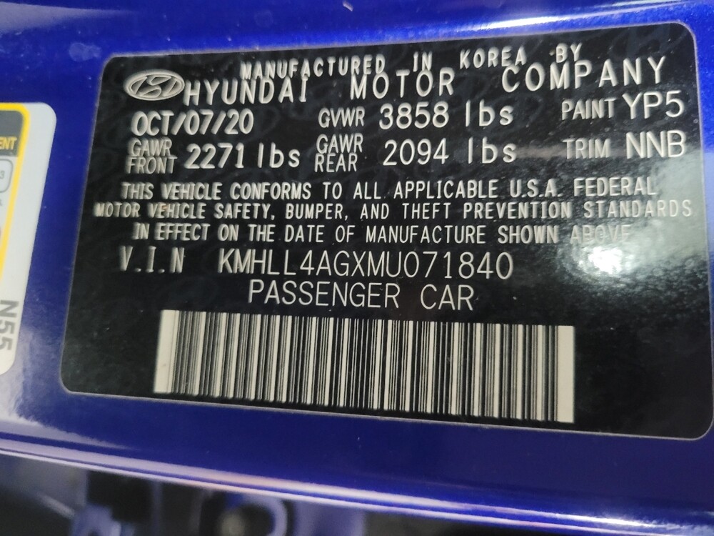 2021 Hyundai Elantra in Knoxville, TN 37923 - 18112302 33