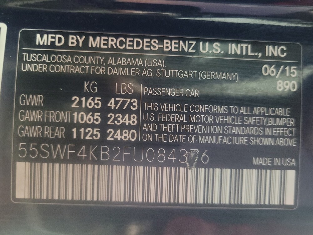 2015 Mercedes-Benz C 300 in Union City, GA 30291 - 18112304 33