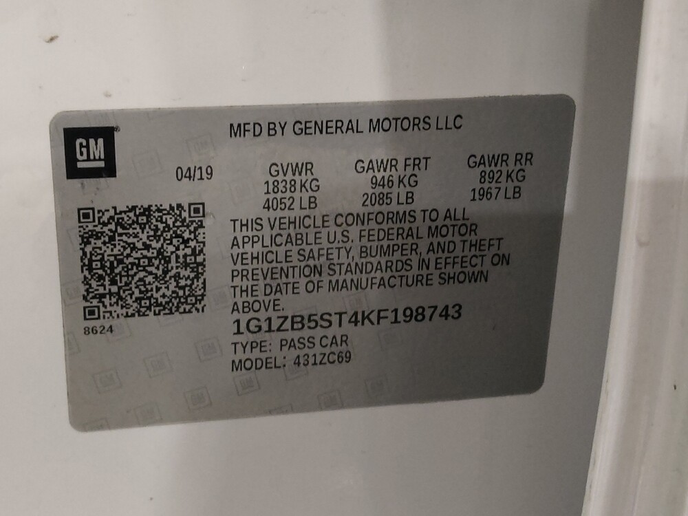 2019 Chevrolet Malibu in Tulsa, OK 74145 - 18112315 33