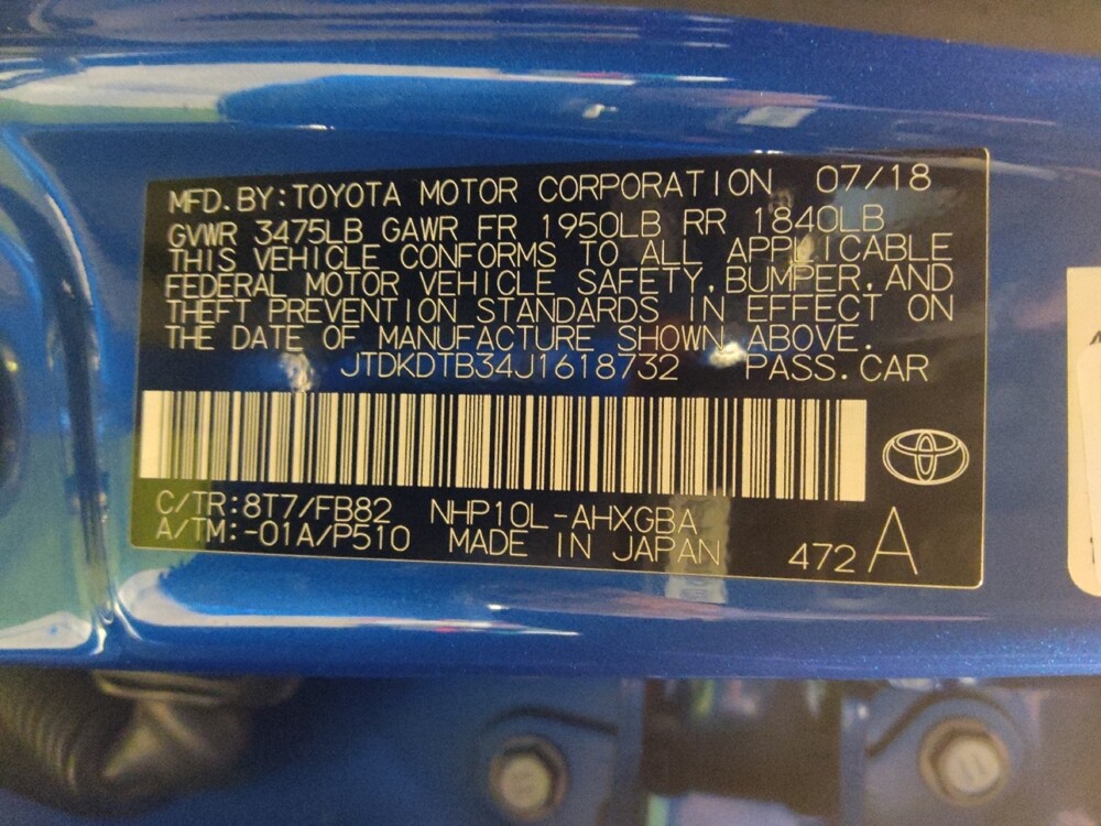 2018 Toyota Prius C in Tucson, AZ 85705 - 18112321 33