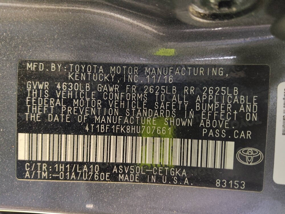 2017 Toyota Camry in Fort Myers, FL 33907 - 18112339 33