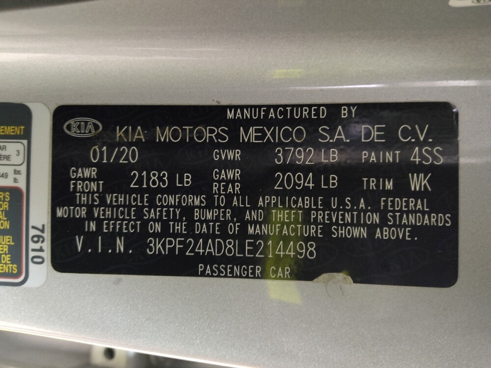 2020 Kia Forte in Bradenton, FL 34207 - 18112341 33