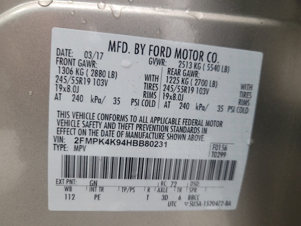 2017 Ford Edge in Antioch, TN 37013 - 18112389 33