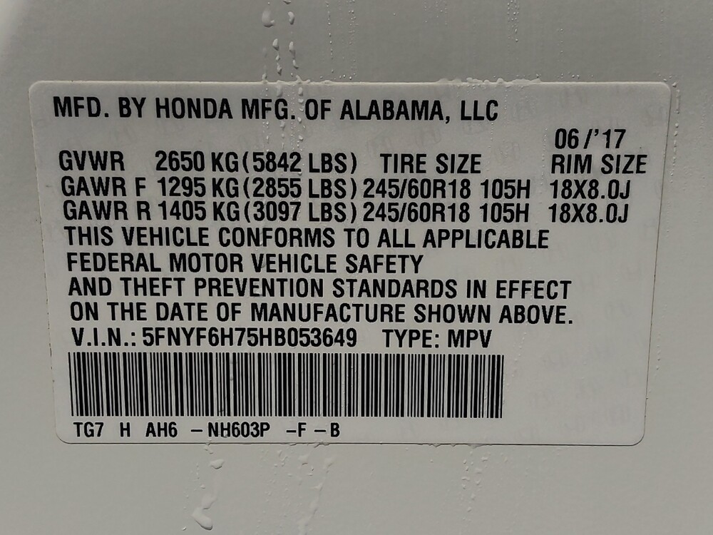 2017 Honda Pilot in Temple, TX 76502 - 18112398 33
