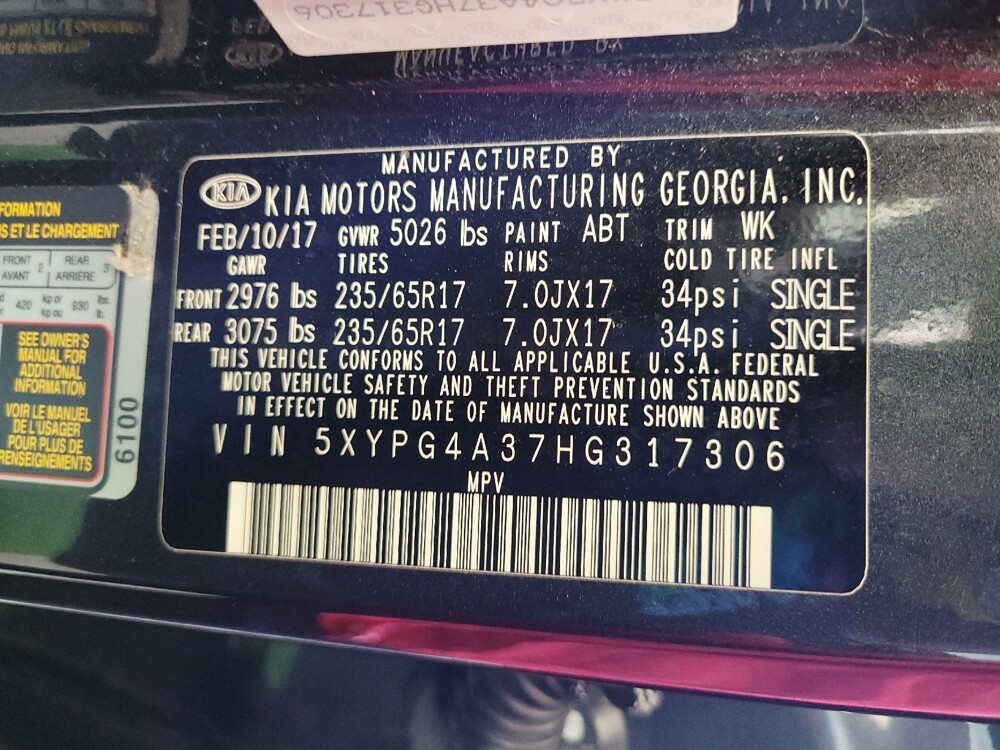 2017 Kia Sorento in Maple Heights, OH 44137 - 18112408 33