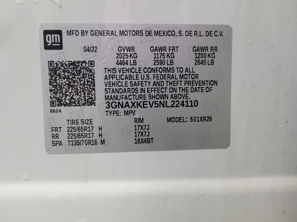 2022 Chevrolet Equinox in Columbus, OH 43228 - 18112411 33