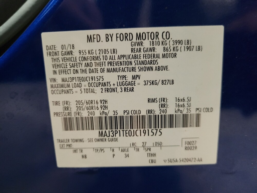 2018 Ford EcoSport in Woodbridge, VA 22191 - 18112426 33